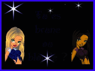 moi je sui brune