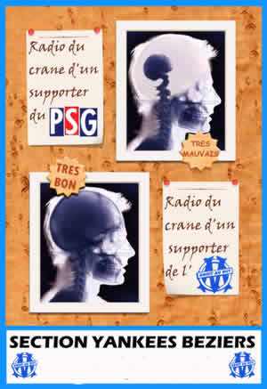 les supporter de paris on un cervo petit